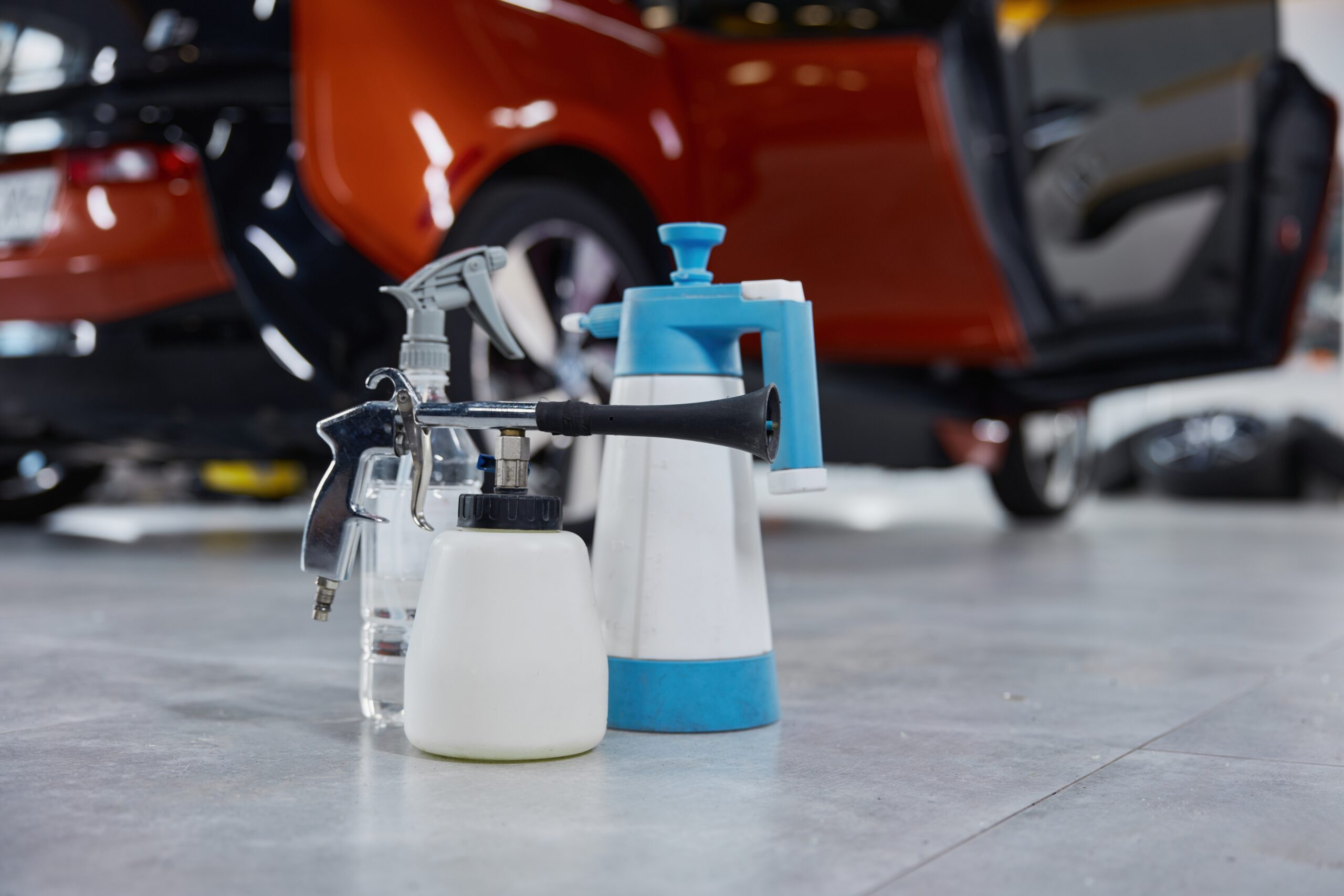 car detailing materials